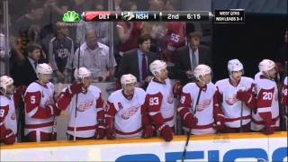Nashville Predators - Detroit Red Wings 2-1 04/20/12