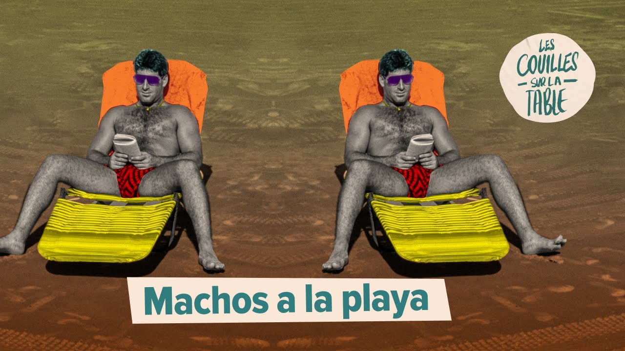Machos a la playa