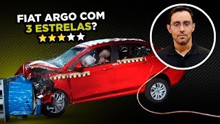 😦DISAPPOINTMENT? See what happened in the FIAT ARGO and CRONOS CRASH TEST (with a lower rating th... Fiat Argo Crash Test