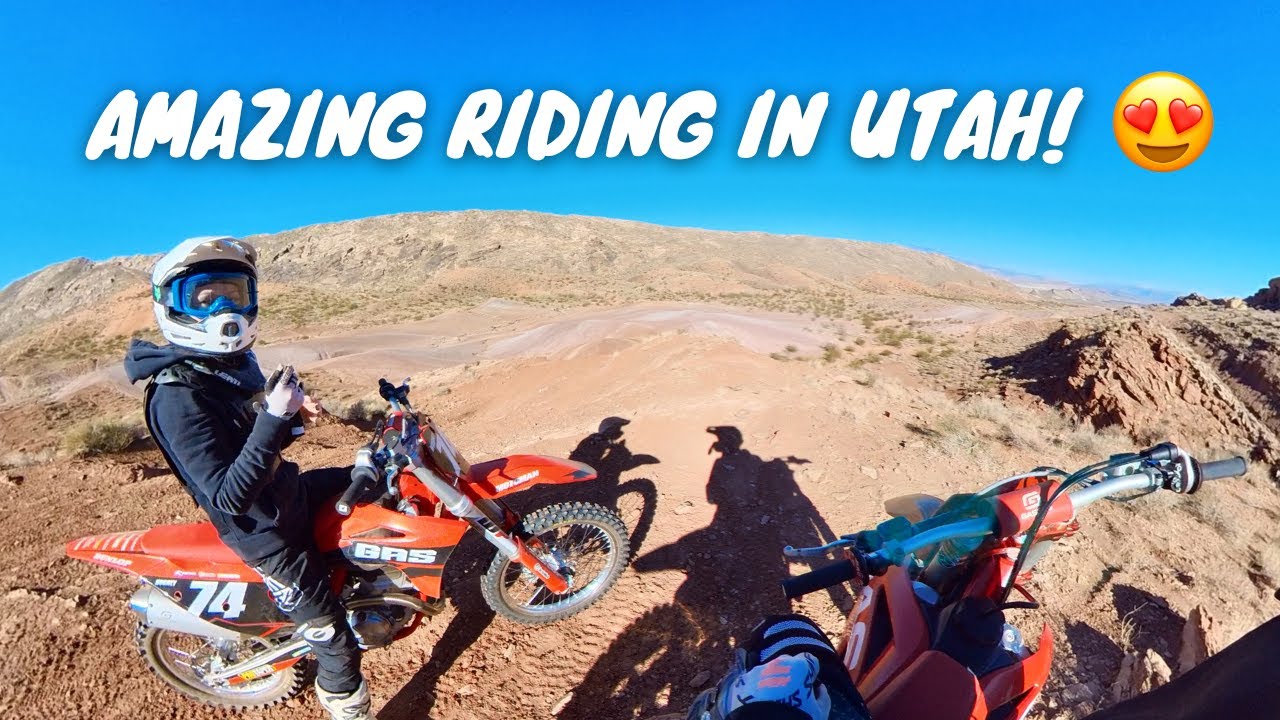 Dirt Bike Riding in Warner Valley Utah YouTube
