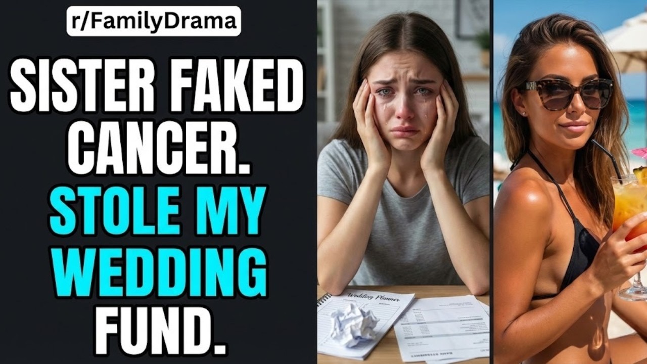 r/AITA: My Sister Faked CANCER To Steal My $30,000 Wedding Fund