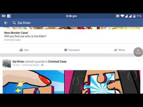 Hide Criminal case posts in Facebook when you play