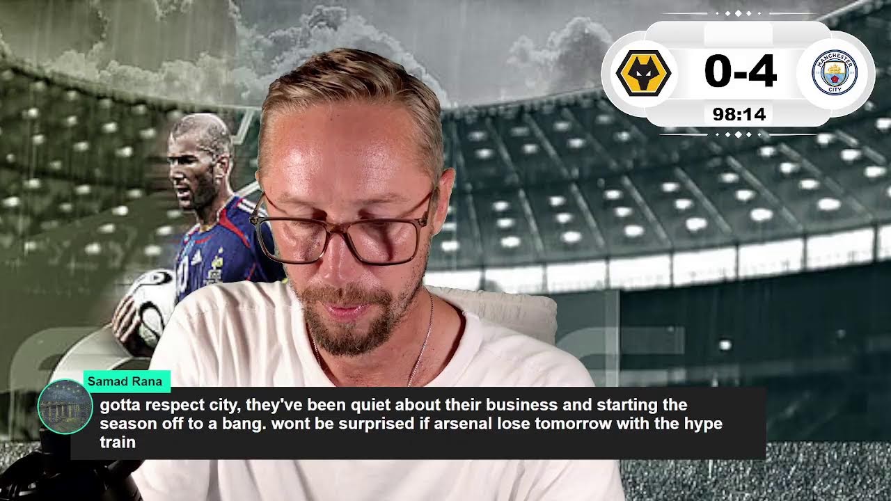 WOLVES VS MAN CITY LIVE PREMIER LEAGUE WATCHALONG