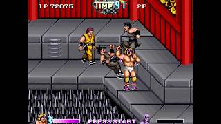 Double Dragon Reloaded Alternate - Ultimate Warrior speed run playthrough no death