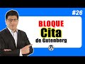 Bloque Cita de Editor Gutenberg — Curso de WordPress #26