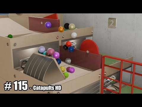 The Catapults Marble Race (HD)