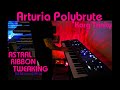 Arturia Polybrute Korg Trinity Astral Ribbon Tweaking Analog Digital Synthesizer Rik Marston