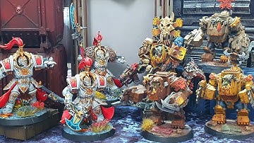 Orks vs Custodes, Warhammer 40k battle report