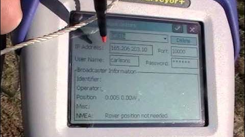 Carlson Network Rover GSM