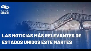 Caída de puente en Baltimore, Estados Unidos y ley para restringir uso de redes sociales