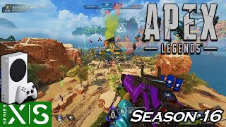 Apex Legends Season 16 | Xbox Series S | Control Gameplay | Next-Gen Cross Play (1080 60fps)