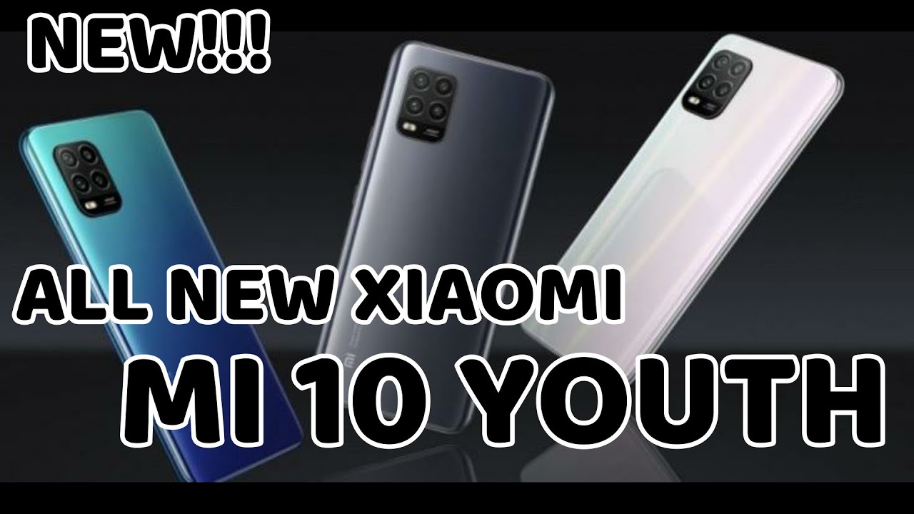 XIAOMI MI 10 YOUTH ALL NEW 765G SNAPDRAGON CHIPSET BEST MIDRANGE PHONE OF THE YEAR QUAD CAMERA SETUP