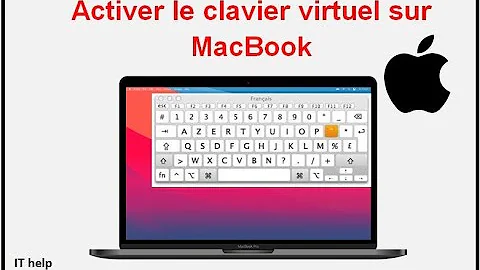 Comment faire apparaître le clavier virtuel sur Mac ?