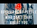 4 Behaviors of People Who Don