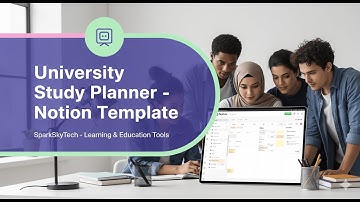 How to Use the Ultimate University Study Planner in Notion | Full Tutorial