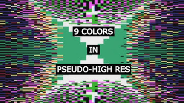 Semigraphics 24 from BASIC: Let