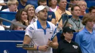 Andy Roddick's Diving Hot Shot Forehand Wins Memphis Title