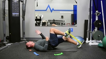 The Mini-Band Handbook: Single Leg Long Lever Bridge with Band Resisted Isometric Hold