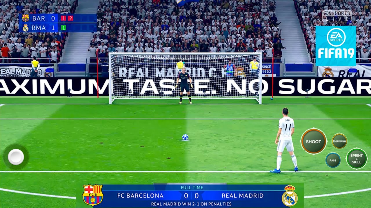 FIFA UEFA Champions League Final Penalty Shootout #4 FC Barcelona Vs Real Madrid CF #FIFA19