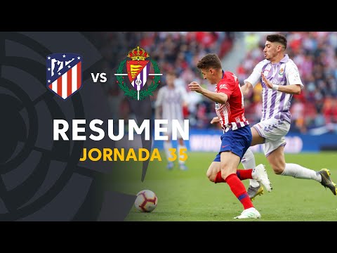 Resumen de Atlético de Madrid vs Real Valladolid (1-0)