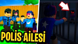 POLİS AİLESİ BENİ EVLAT EDİNDİ  Roblox Brookhaven