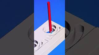 CAD CAM SIMULATION VIDEO #cad #cam #simulation #shorts
