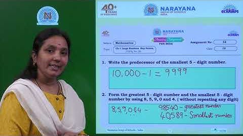 22ND JUL PAN INDIA CLASS IV MATHS ASSIGNMENT 11 KEY