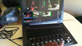 Behringer X-Touch Mini controlling vMix 16
