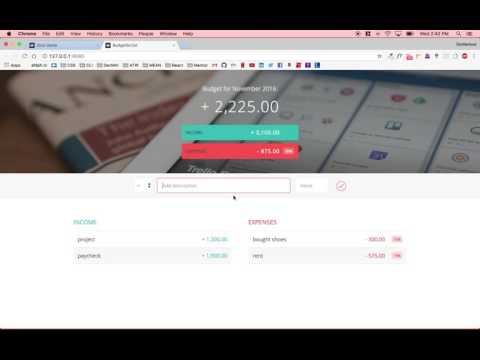 Budget App Demo