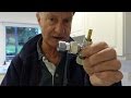 How to repair a leak on the nut of a radiator valve