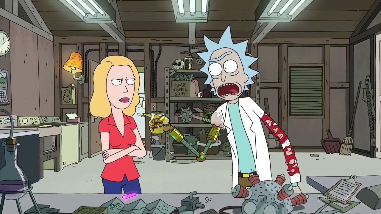 Rick Tells Beth Shes Evil Rick And Morty Season 3 Episode 9 Clip