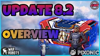 War Robots Update 8.2 Full Overview and Opening 2022 #warrobots #warrobotsremastered #seraph #wr