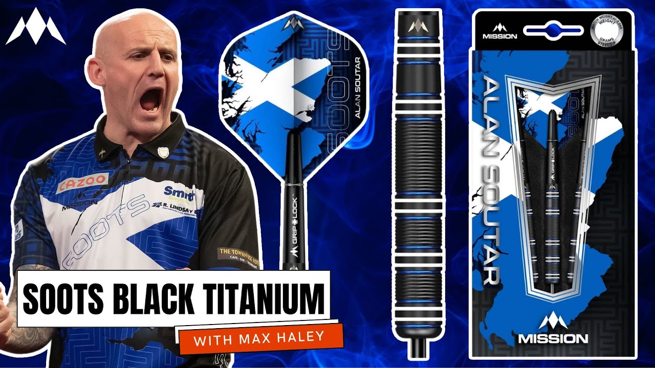 Mission Alan Soutar Tartan Dart Shirt Gr. S - Offizielles Darts Trikot Für Spieler