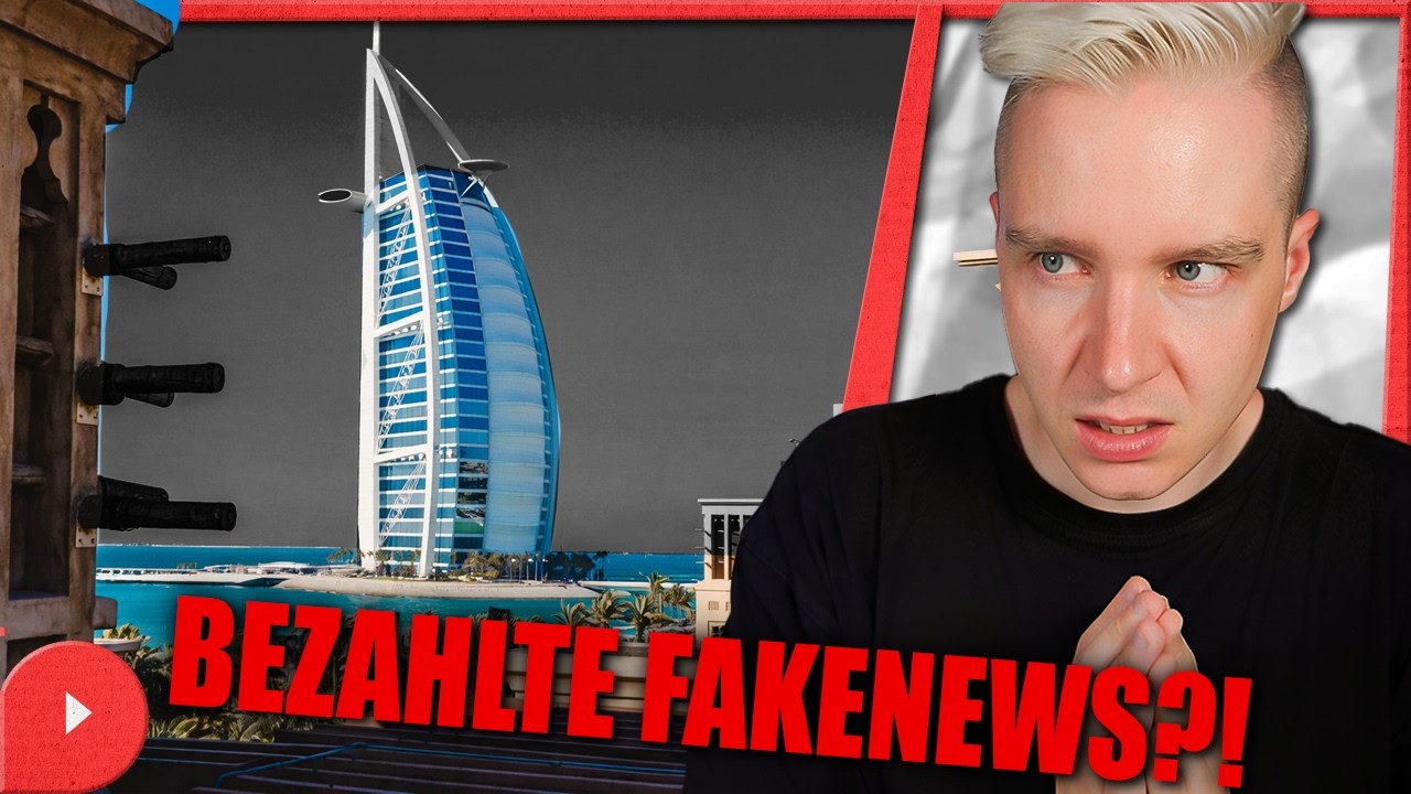 Dubai- YOUTUBER verteilen bekannte FAKE NEWS online