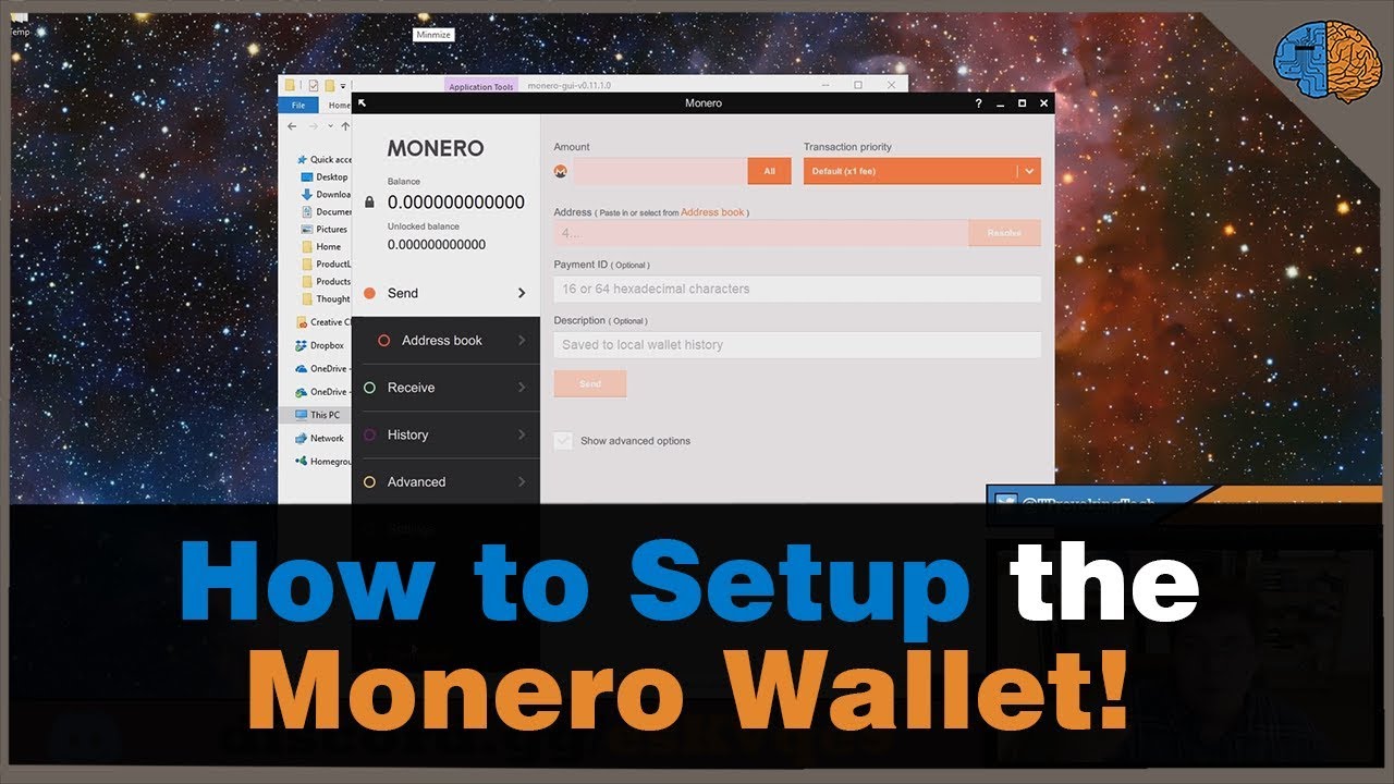 How To Setup A Monero Wallet YouTube How To Setup A Monero Wallet YouTube