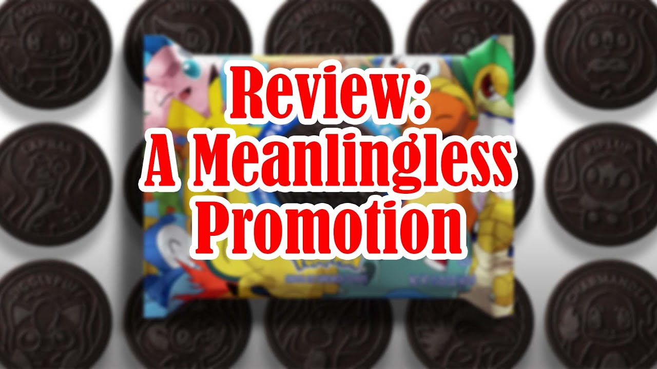 Pokemon Oreos Review: A Meaningless Promotion!