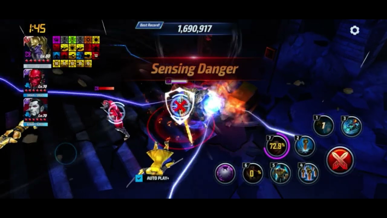 Marvel Future Fight - World Event (New York Under Fire) - Thanos (Thanos Reigns)