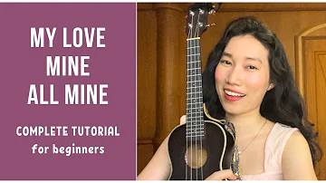 Mitski - My Love Mine All Mine (Ukulele Tutorial) by Chairia Tandias