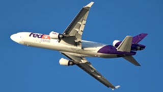 FedEx MD11 Rocket Takeoff at MSP