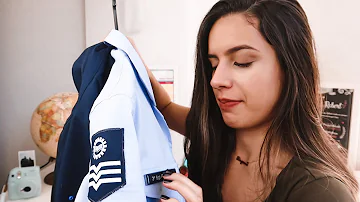 Como passar farda branca da marinha?