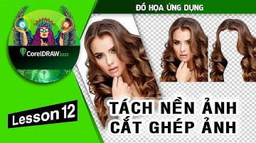 CorelDRAW | Lesson 12 | Tách nền, cắt ảnh, ghép ảnh