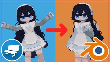 How to Export BlockBench Models for Blender