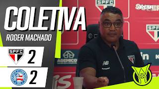 COLETIVA ROGER MACHADO | AO VIVO | São Paulo x Bahia - Brasileirão 2026