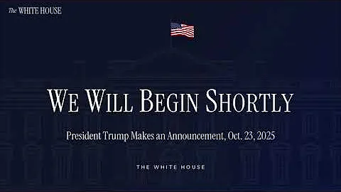President Trump Makes an Announcement, Oct. 23, 2025 #breakingnews #livenewstoday 