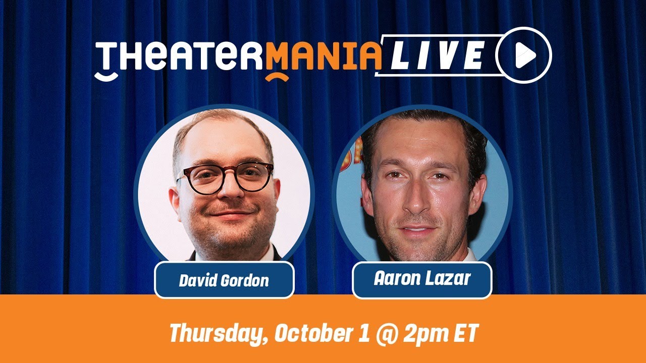 TheaterMania Live with Aaron Lazar