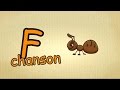 prononciation de lettres en français - lettre "F-chanson" - Apprendre l