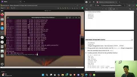 Operasi Input / Output pada linux ubuntu