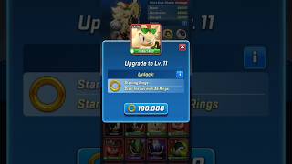 Upgrading Riders Super Shadow to Level 11 in SFSB | #shorts #gaming #fyp #sonicforcesspeedbattle