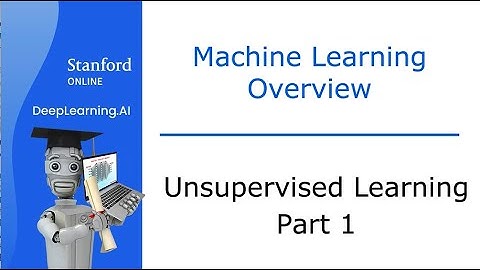 6.Unsupervised learning part 1