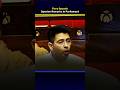 Raghav Chadha opening remarks in Parliament | Fiery Speech